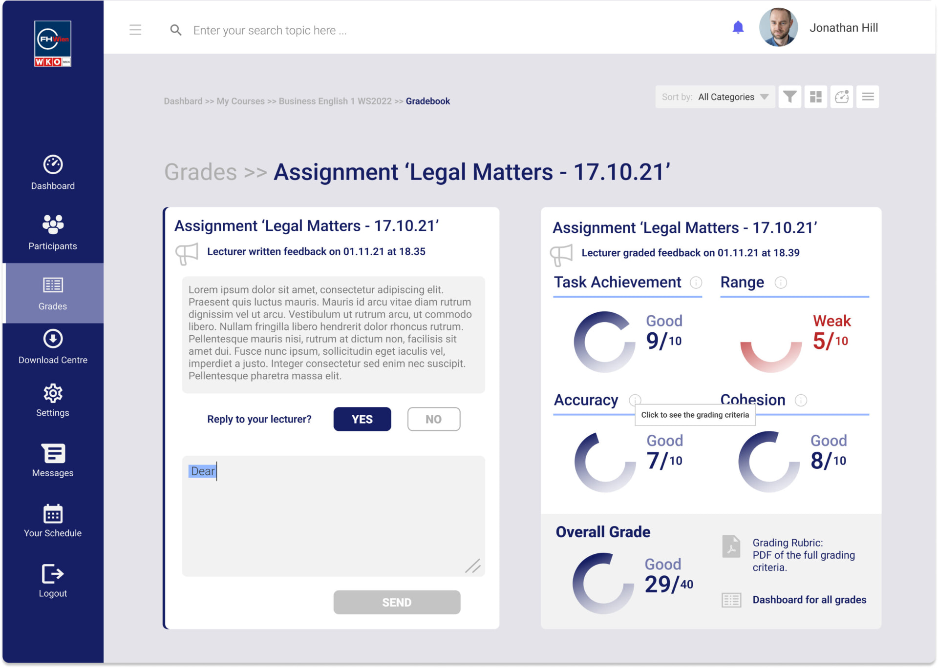 Improving Feedback Transparency